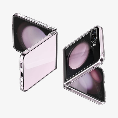 ACS06229 - Galaxy Z Flip 5 Case AirSkin in black showing the back